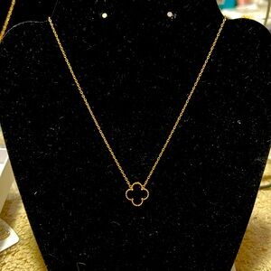 COPY - Double sided clover necklace